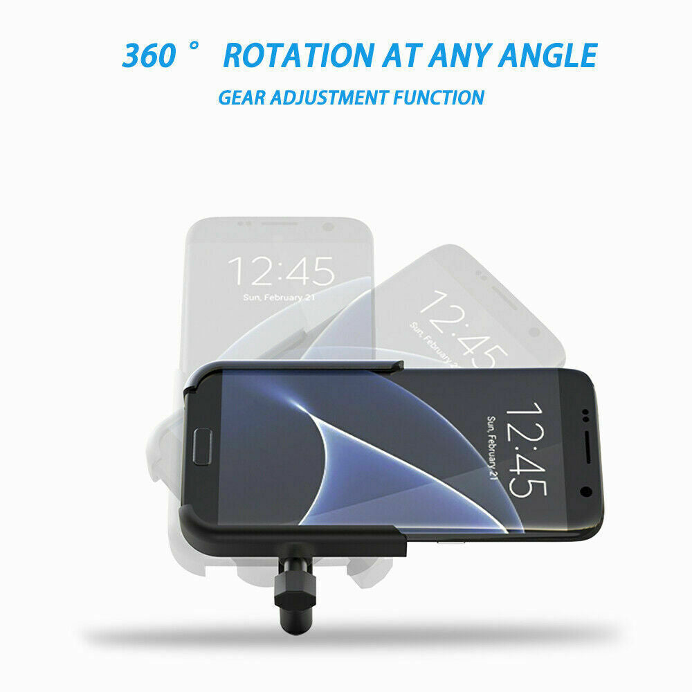 Motorcycle Cell Phone Handlebar Mirror Mount Holder for Harley Street Glide 6B93BC-57