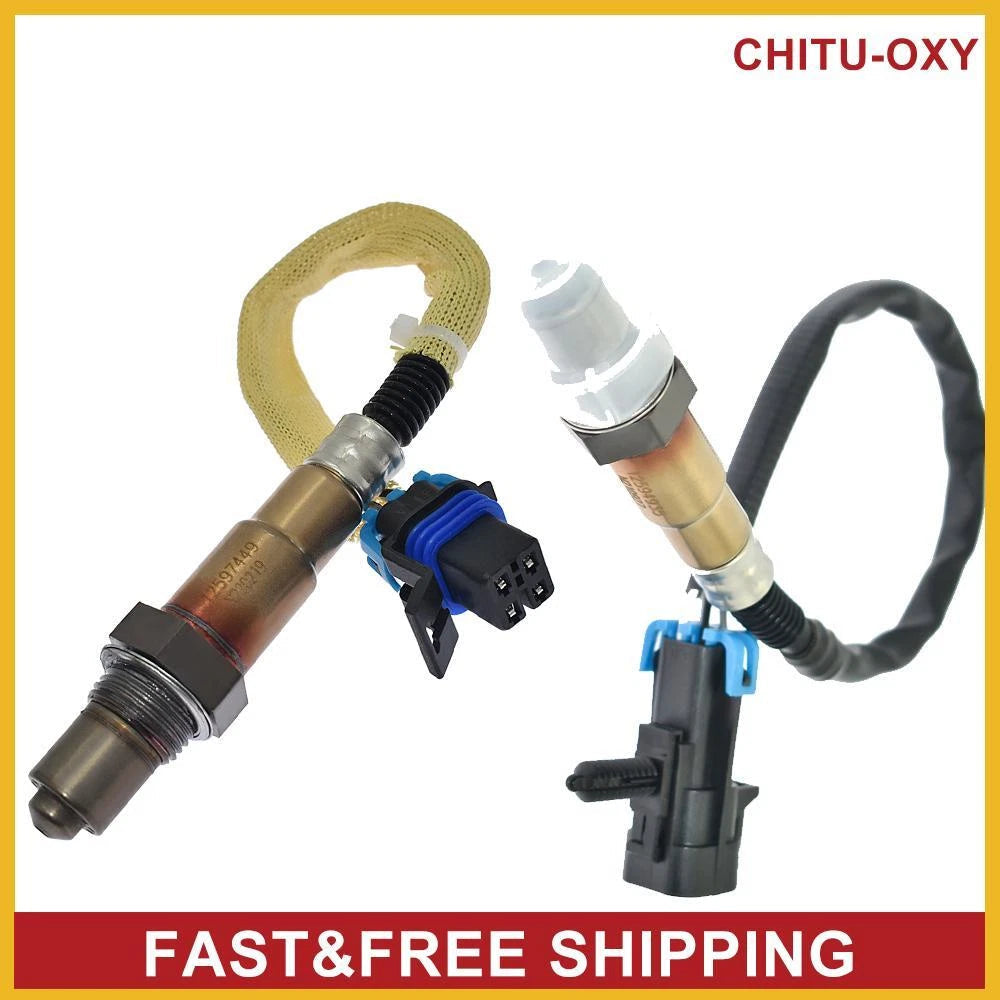2PCS UpStream& Downstream Oxygen O2 Sensor for Cadillac CTS STS SRX 3.6L 3.0L 6B93BC-57