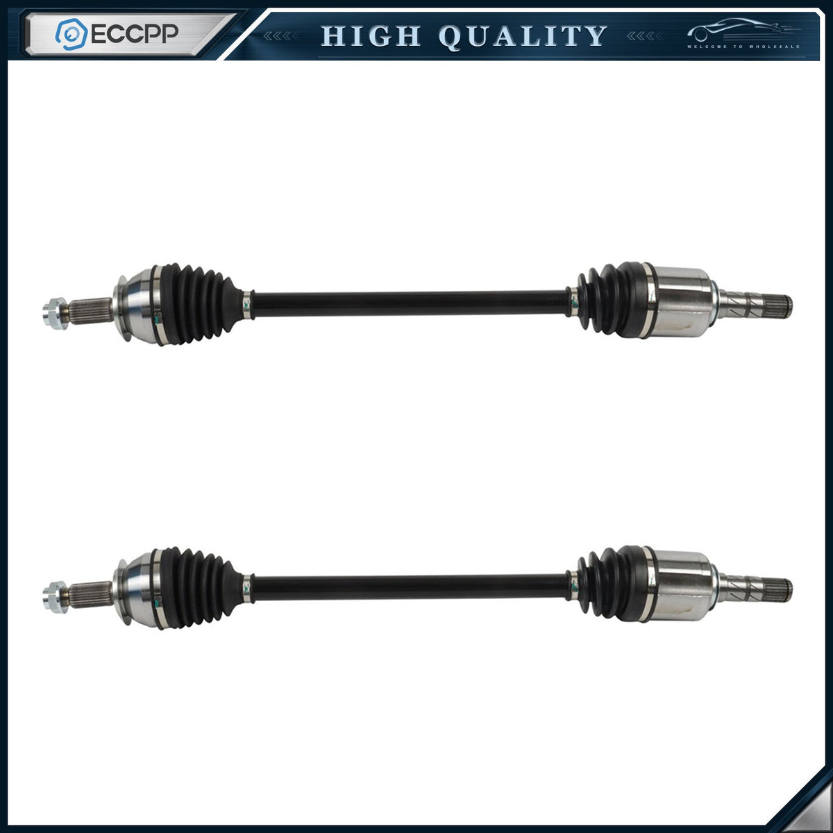 2x CV Axle Assembly Front for Subaru Impreza Forester 2.5L XV Crosstrek 2.0L 6B93BC-57