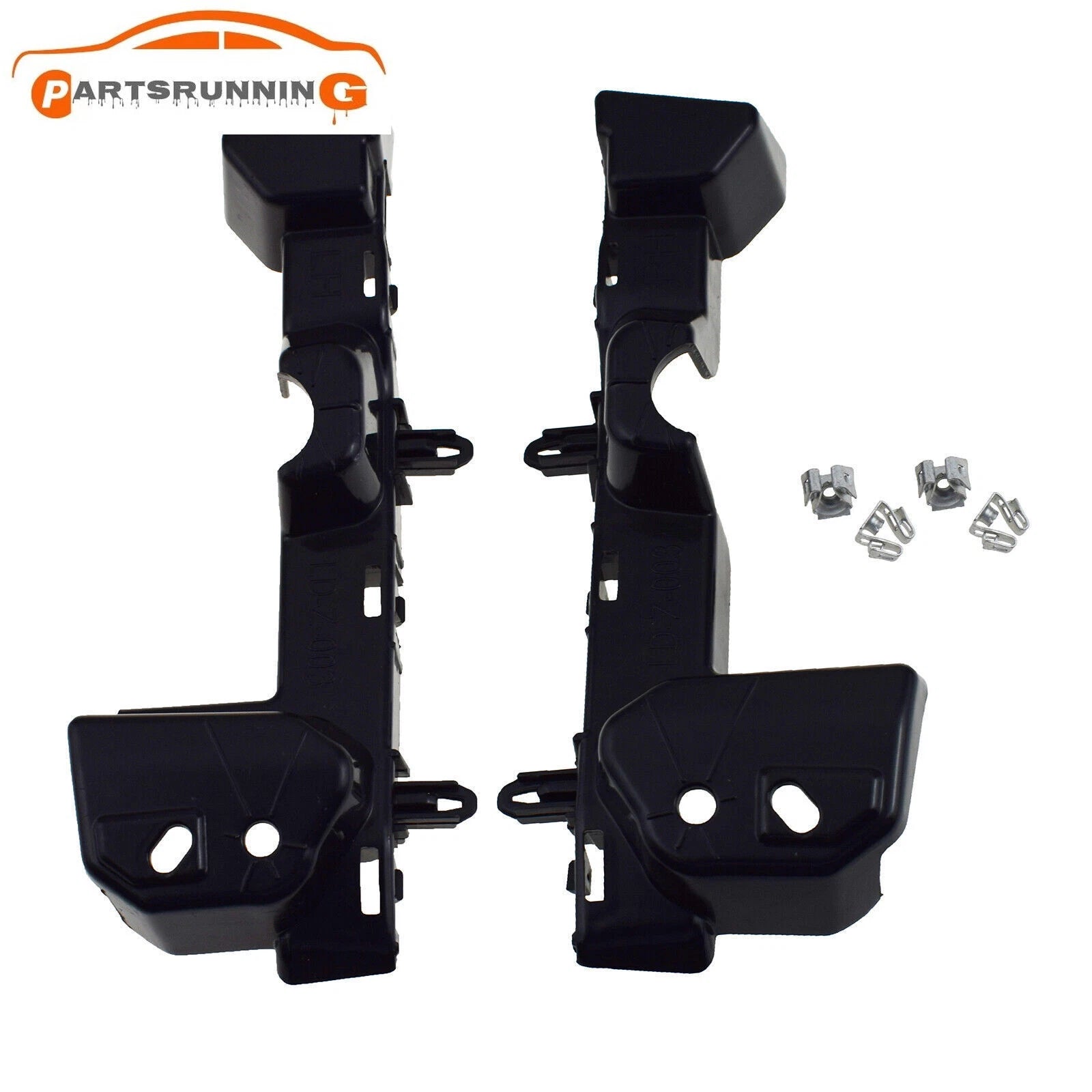 2X Front Left & Right Bumper Bracket For 2018-2021 GMC Terrain 84709614,84709616 6B93BC-57