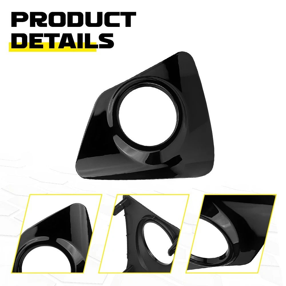 For 2014-2016 Toyota Corolla S Front Bumper Fog Light Lamp Cover Bezel Trim EOA 6B93BC-57
