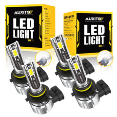 4X 9005 9006 LED Headlights Kit Bulbs 6500K High Low Beam Super White Bright EOA 6B93BC-57