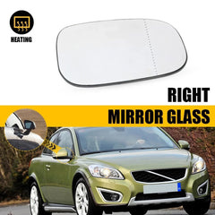 Passenger RH Heated Mirror Glass w/ Backing Fit Volvo S80 S60 S40 V60 C30 V70 EA 6B93BC-57