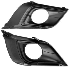 1 Pair Fog Bumper Light Cover Lamp Bezel Fits For 2015 2016-2018 Nissan Murano