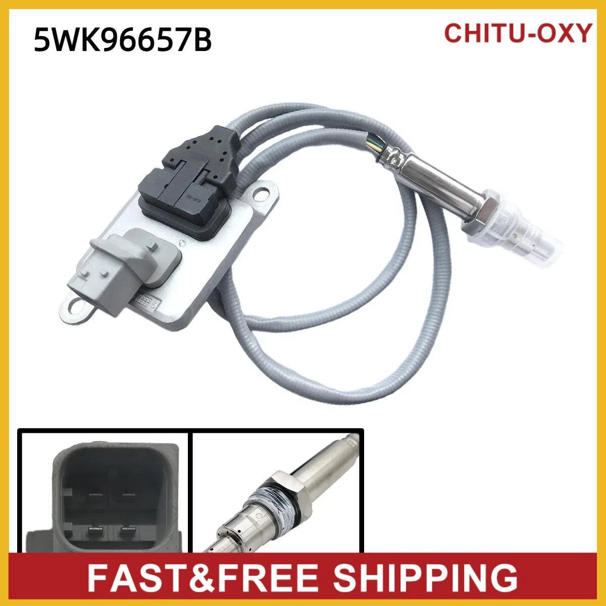 Diesel (Nitrogen Oxide) Nox Sensor For Mercedes Benz A0091530728 5WK96657B 6B93BC-57