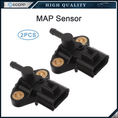 ECCPP Replacement Part MAP Sensor  2 Fit for 2005 - 2013 E-150 E-250 E-350 ECCPP