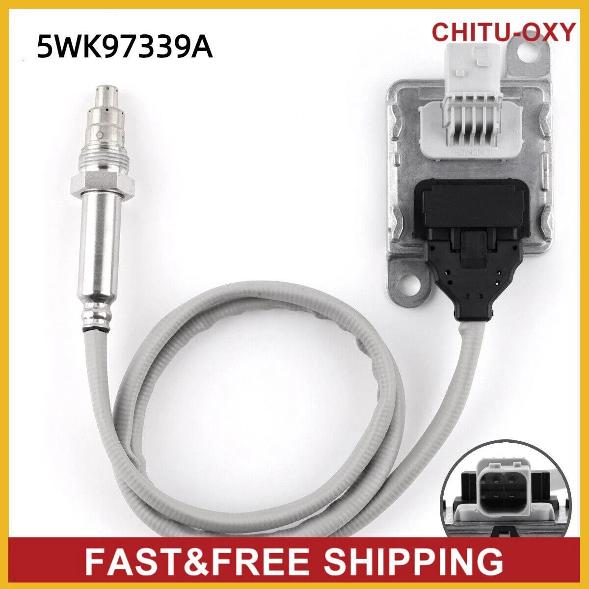 Outlet Nox Sensor A0101532328 For Benz Detroit Diesel DD13 DD15 DD16 5WK97339A 6B93BC-57