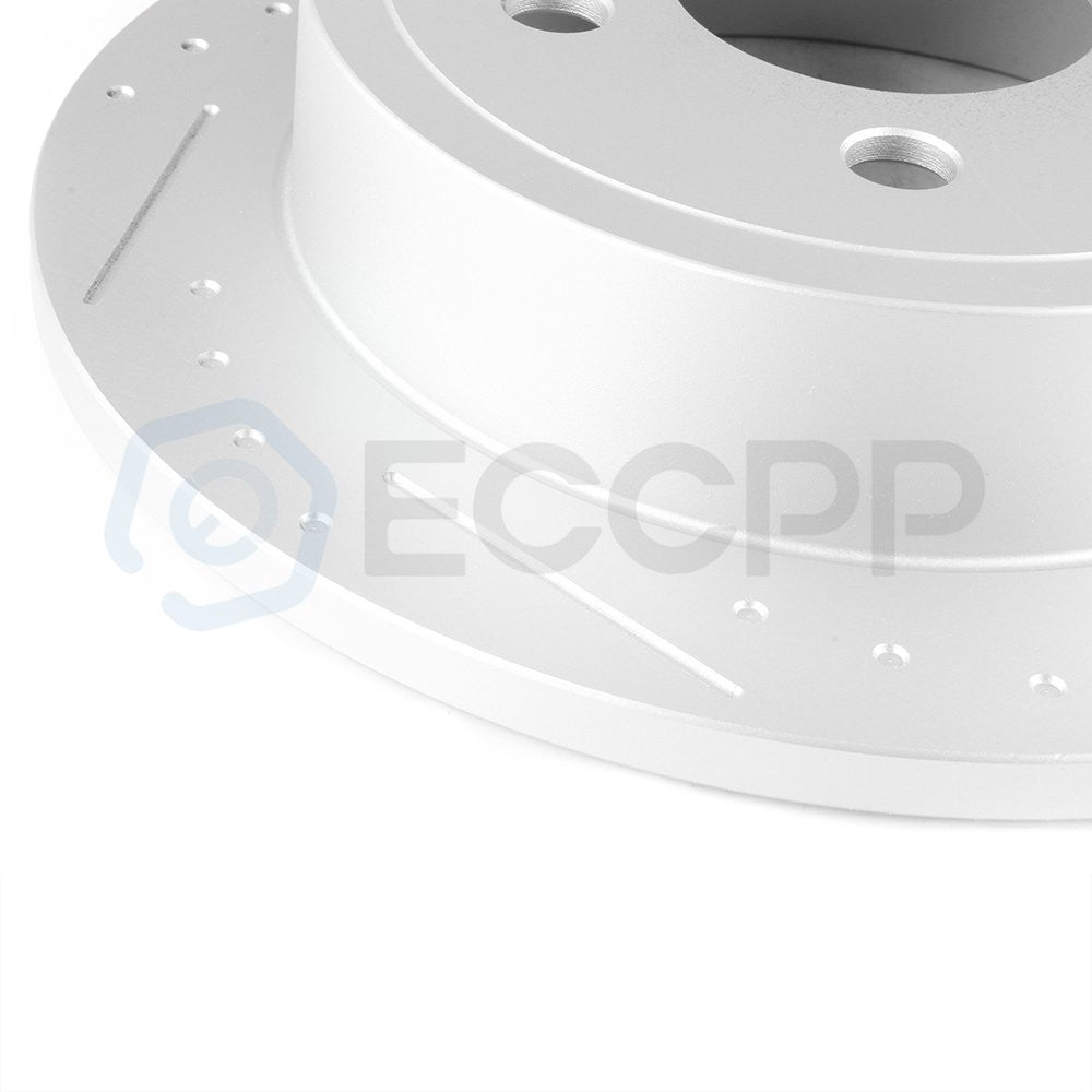 Rear Brake Rotors Discs For JEEP LIBERTY KJ WRANGLER TJ 2003 2004 2005 2006 6B93BC-57