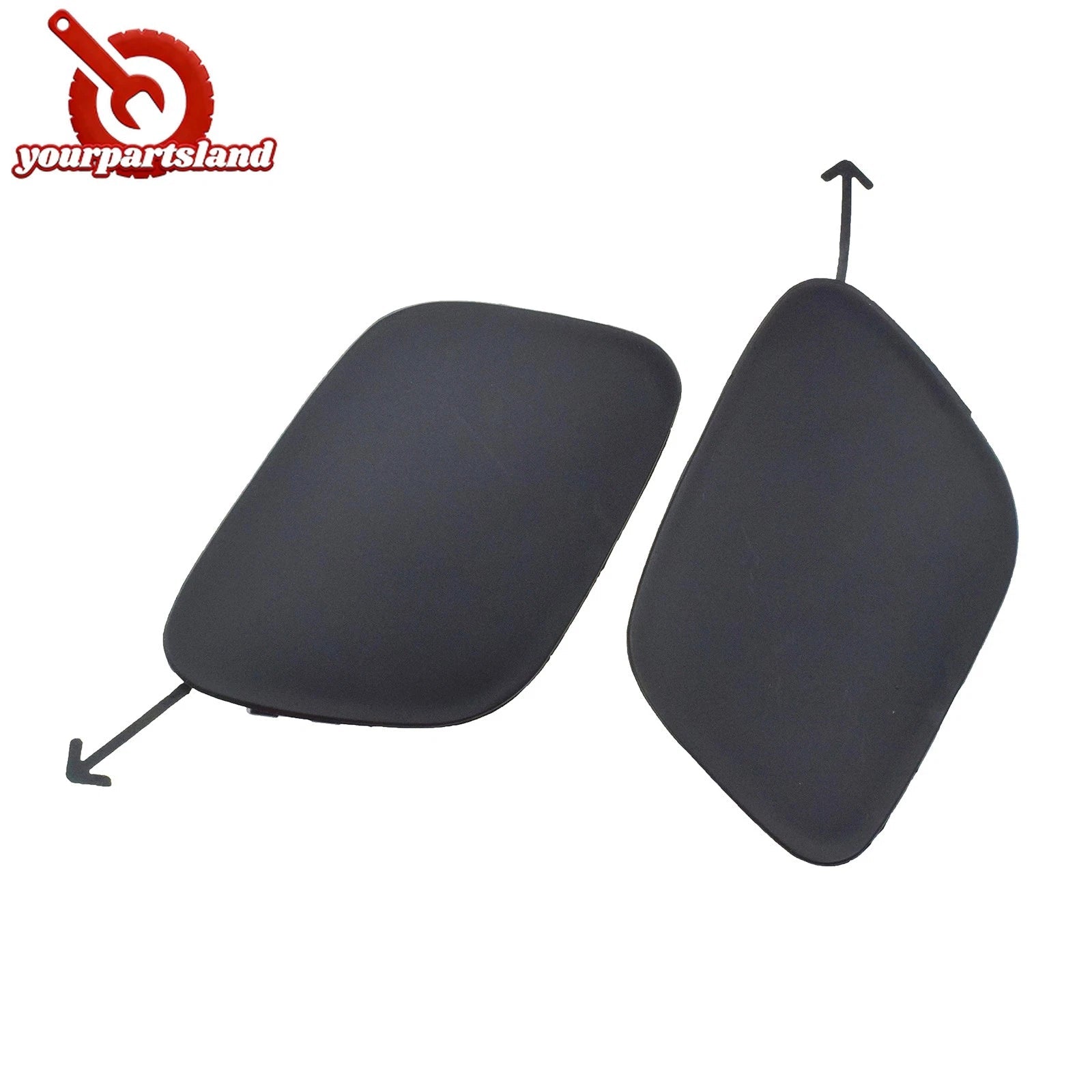 Left Right Side Car Tow Hook Eye Cap Covers For Toyota Prius 1.8L 2019 2020 2021 6B93BC-57