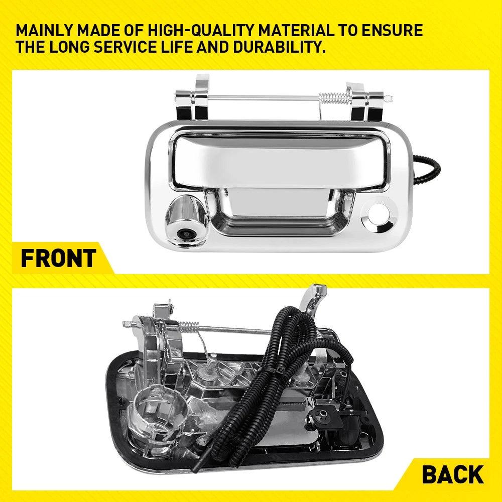 8L3Z-9943400-AC Rear View Backup Camera Tailgate Handle For 2004-14 Ford F150 EA 6B93BC-57