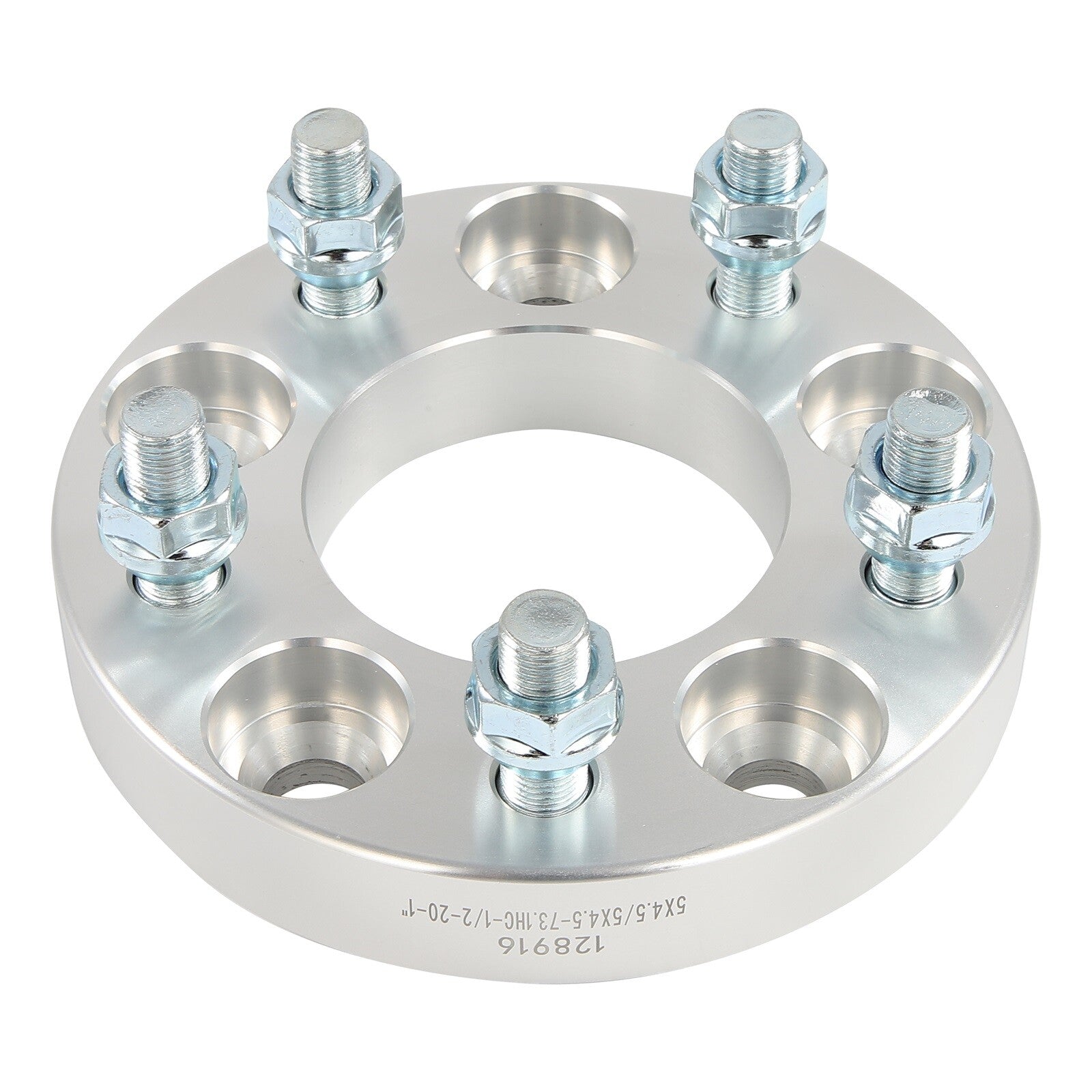 2 Pcs 1" 5x4.5 Wheel Spacers 1/2"x20 For Ford Mustang Ranger Jeep Wrangler TJ YJ 6B93BC-57