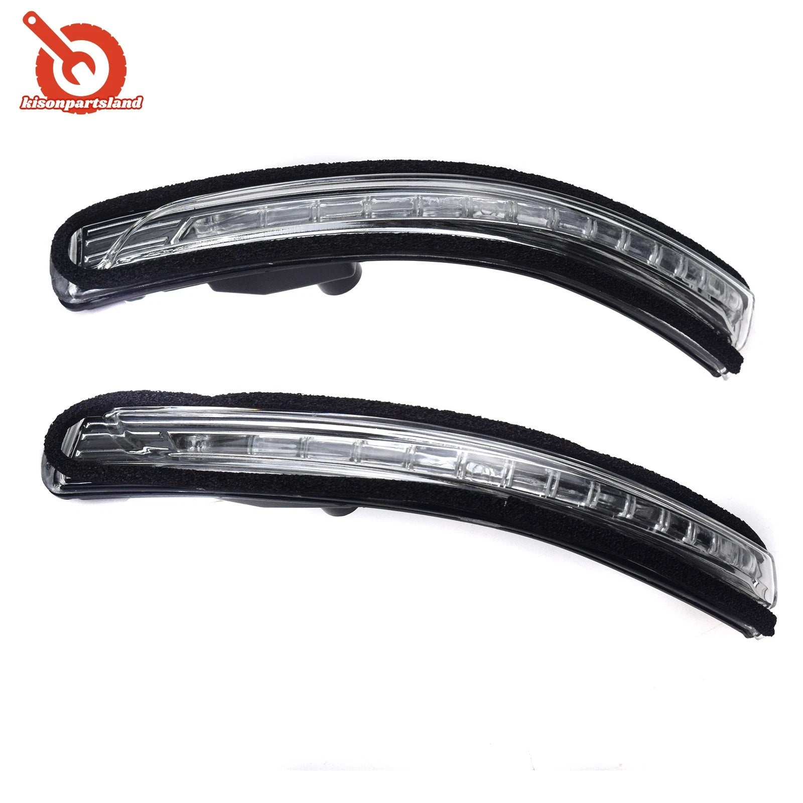 2PCS Left Right LED Side Mirror Signal Lamp for KIA 2012-2016 Rio 876141W000 6B93BC-57