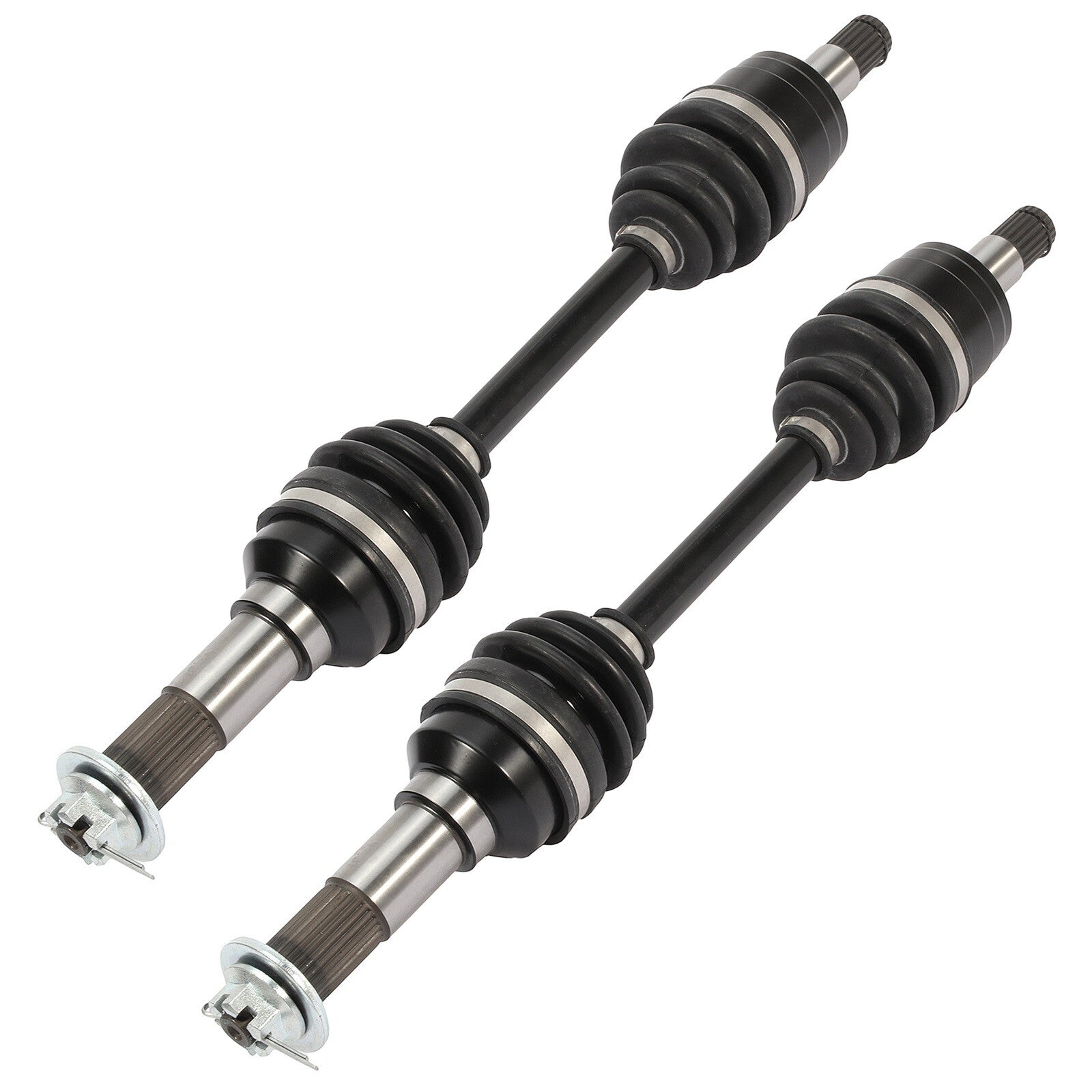 2Pcs Front CV Axles For Yamaha Kodiak 400 Grizzly 350 400 Wolverine 450 6B93BC-57