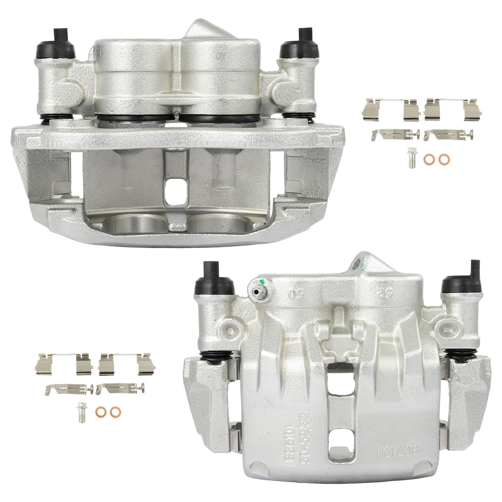 Front Brake Calipers 2Pcs For 2014-2019 Ram Promaster 1500 18B5524 18B5525 6B93BC-57