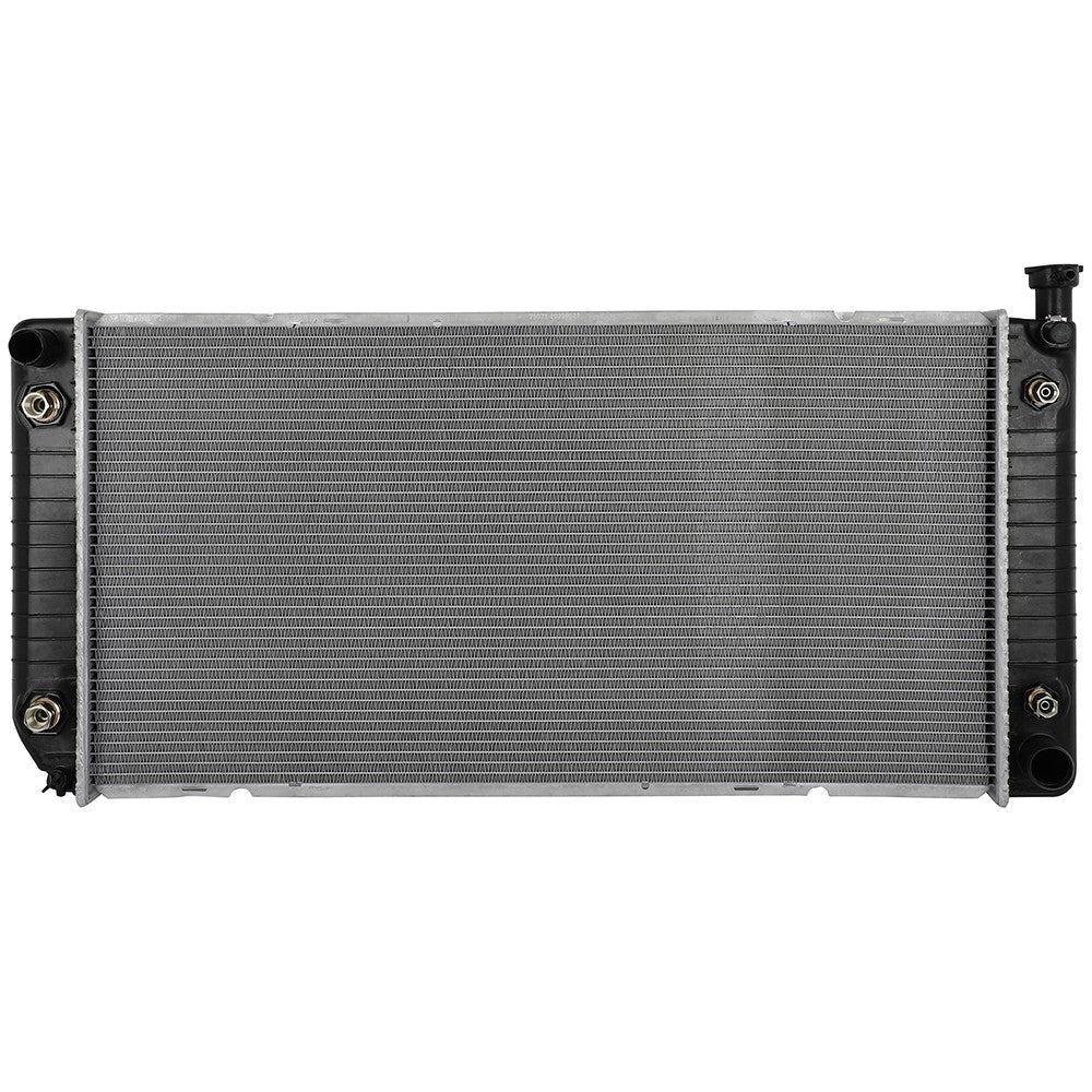 Aluminum Radiator & AC Condenser Cooling Kit For 1996 1997 1998-2000 GMC C2500 6B93BC-57