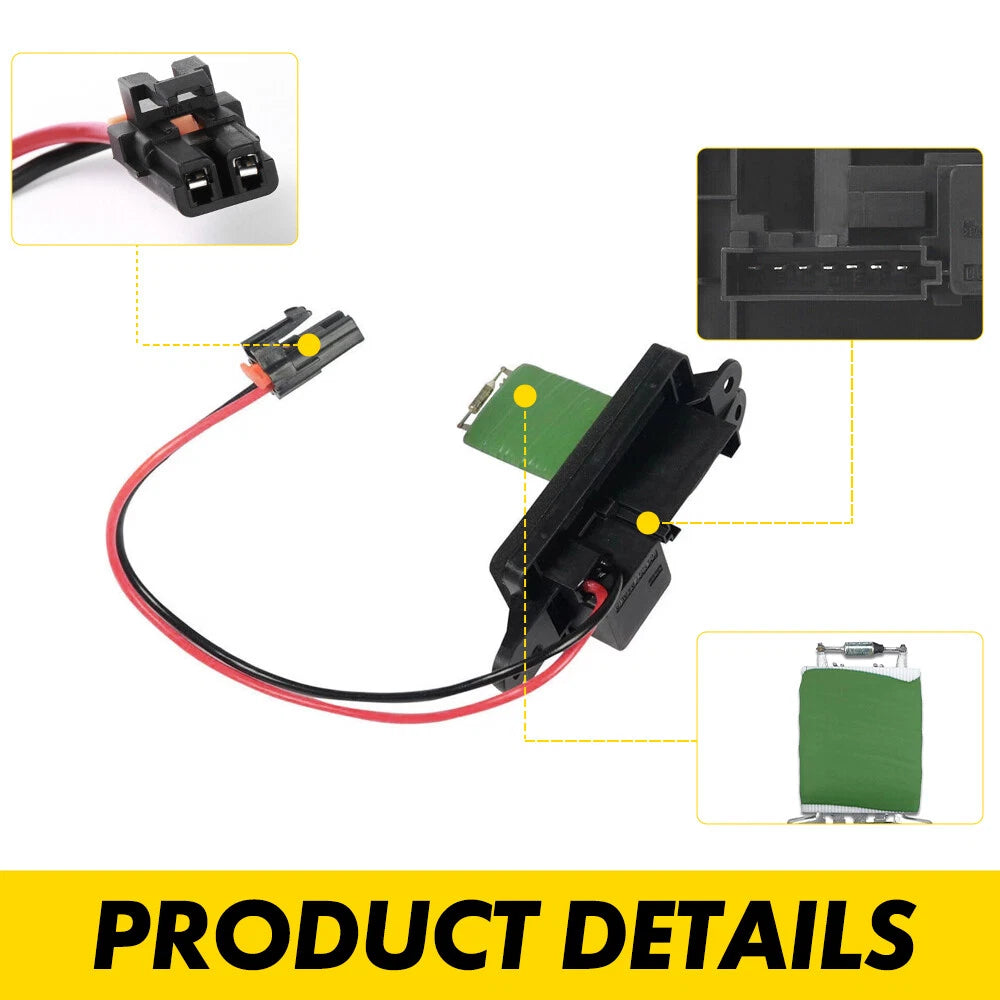 Heater Fan HVAC AC Blower Motor Resistor Control Module For Chevrolet GMC 03-06 6B93BC-57