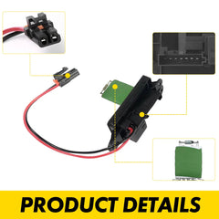 Heater Fan HVAC AC Blower Motor Resistor Control Module For Chevrolet GMC 03-06 6B93BC-57