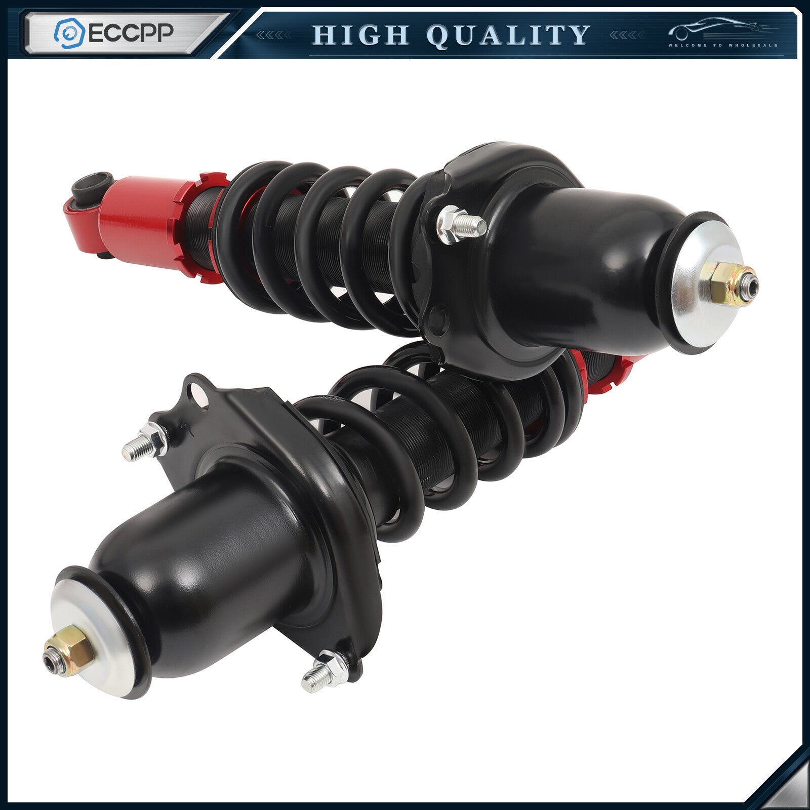 Coilovers Suspension Set Adj. Height Strut Shocks For 03-08 Toyota Corolla E130 6B93BC-57