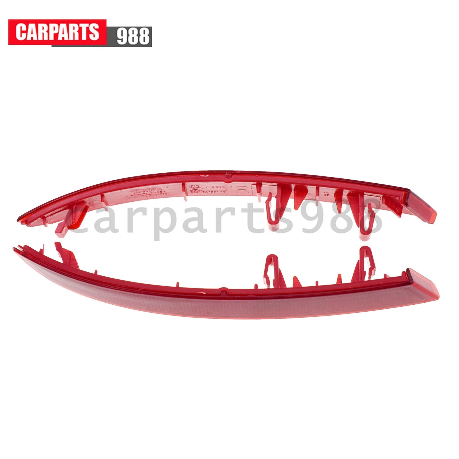Bumper Reflector Set For 2018-2021 BMW X3 Rear Driver and Passenger 63147419928 6B93BC-57