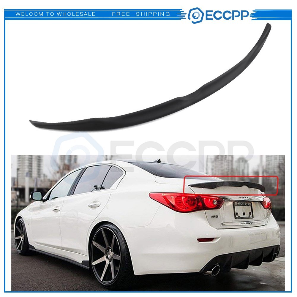 FOR 2014-2020 INFINITI Q50 S SPORT STYLE PRIMER ABS BLACK 6B93BC-57