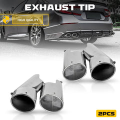 For 18-22 Honda Accord Sport Touring Akasaka Quad Tip Muffler Exhaust Finisher A 6B93BC-57