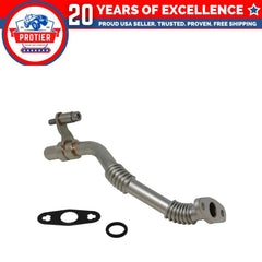 Right Turbocharger Oil Return Line Fits BMW 550i 550i GT 550i GT xDrive 550i 6B93BC-57