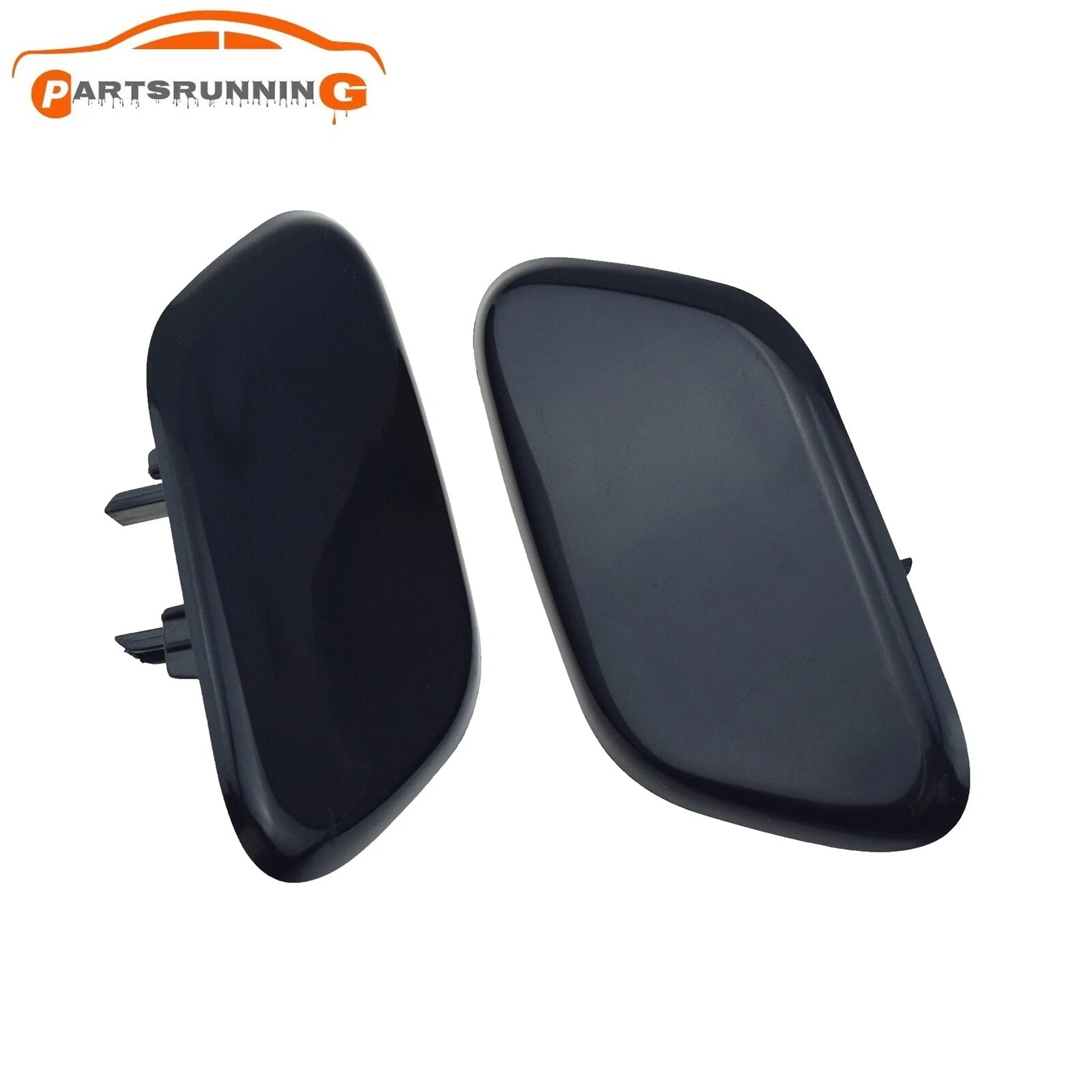 2PCS Headlight Washer Nozzle Cover Cap Left Right For KIA Sportage KX5 2016-2019 6B93BC-57