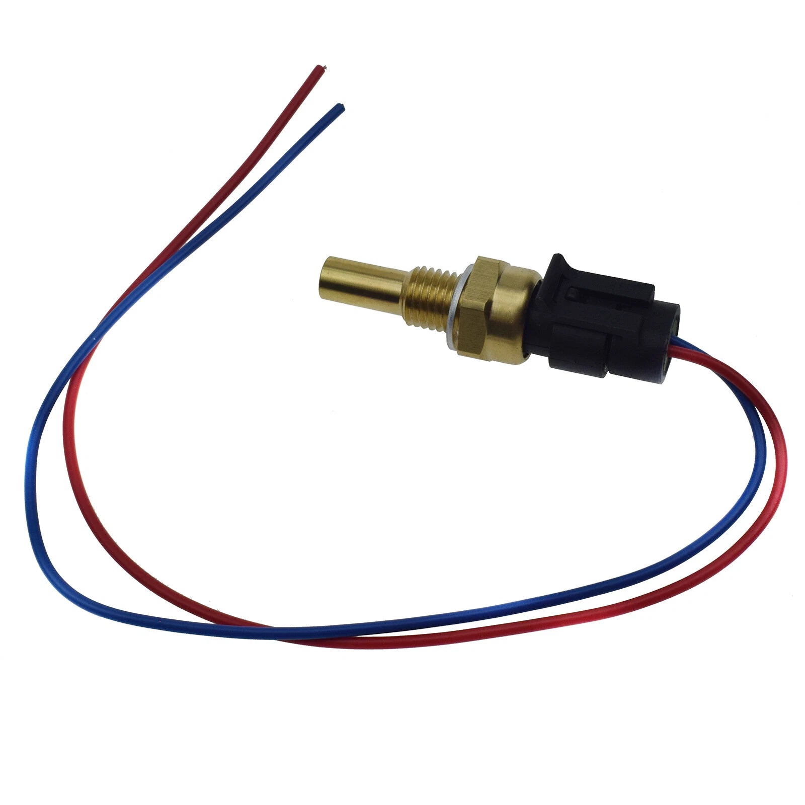 Coolant Water Temperature Sensor & Connector Pigtail For GMC Chevrolet Pontiac 6B93BC-57