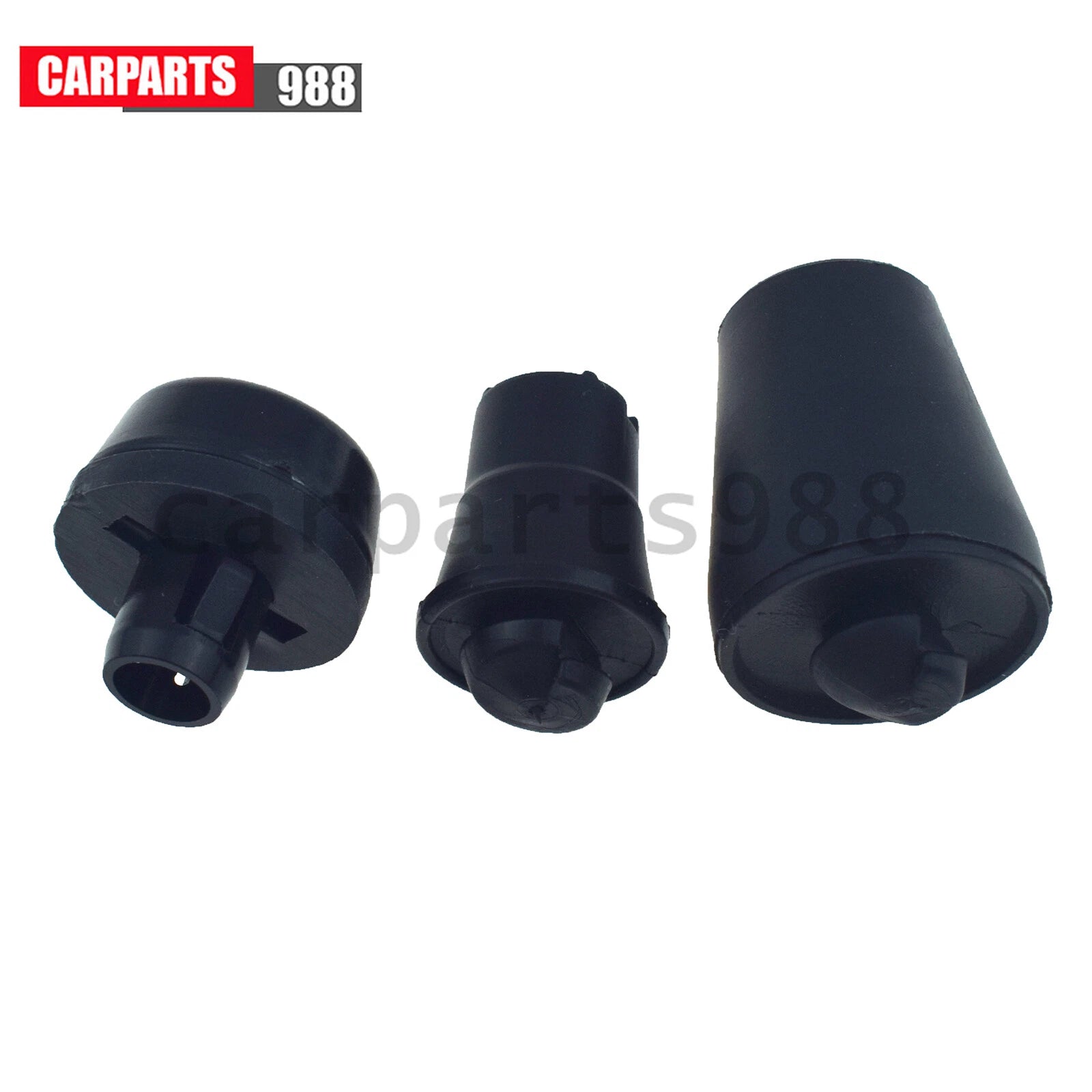 3Pcs Rear Trunk Back Door Stopper For Toyota Land Cruiser Prado LC120 2003-09 6B93BC-57