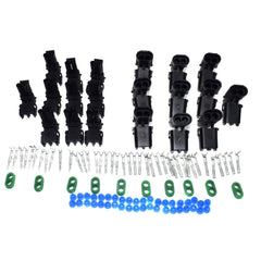 10 Set of 12 14 16 18 Gauge 2 Pin Position Terminal Weather Pack Connector Kit 6B93BC-57