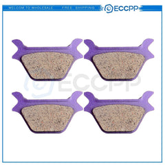 2 Pair Brake Pads For 1993-99 Harley-Davidson Low Rider FXDL Dyna Carbon Fiber 6B93BC-57