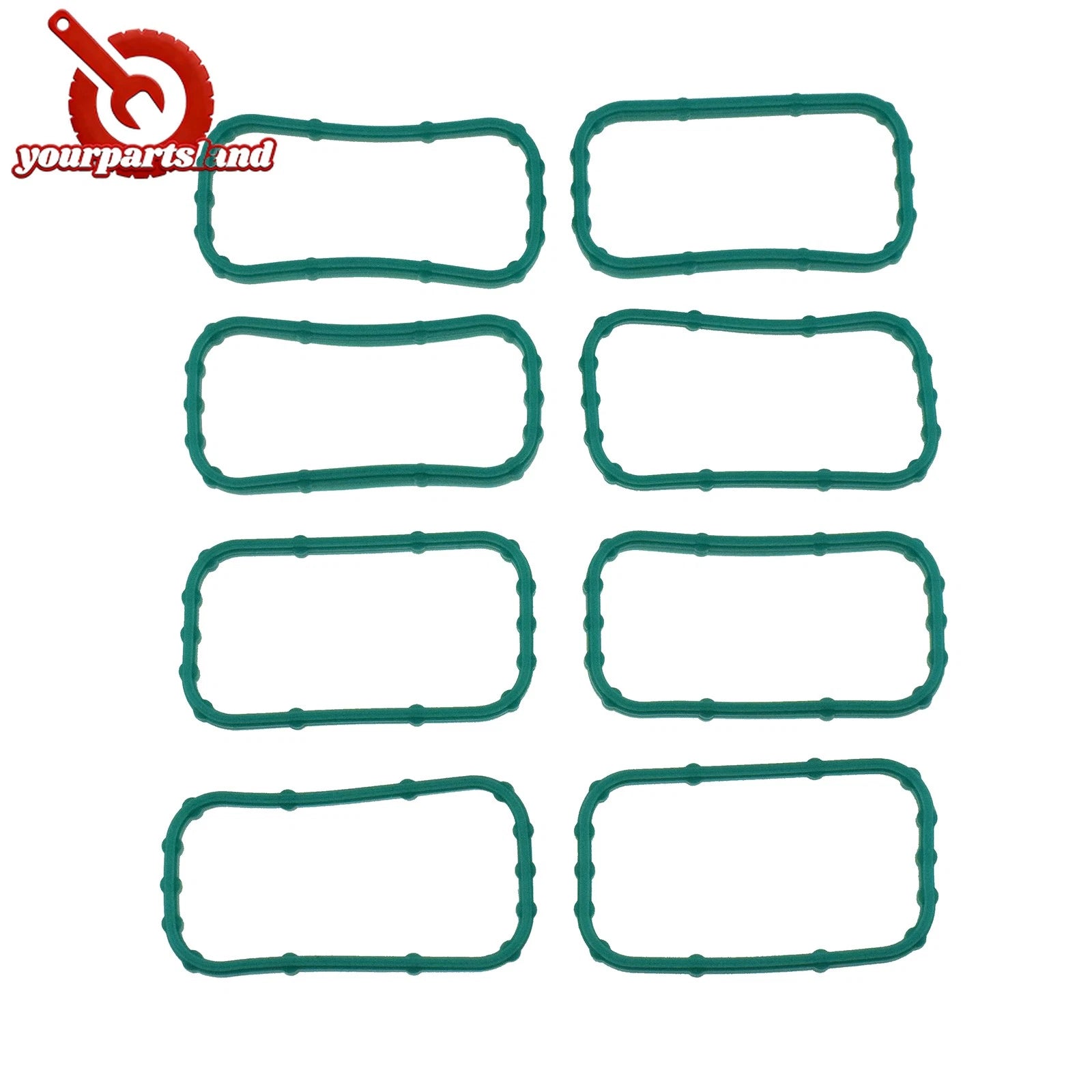 8x For LS3 Intake Manifold Gasket Seals L99 L76 L77 6.2 MS97151,MS19589,19256623 6B93BC-57