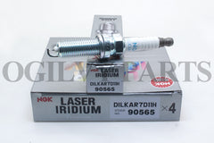 4PC’ NGK DILKAR7D11H Laser Iridium 90565 Spark Plugs FITS NISSAN ROGUE QASHQAI