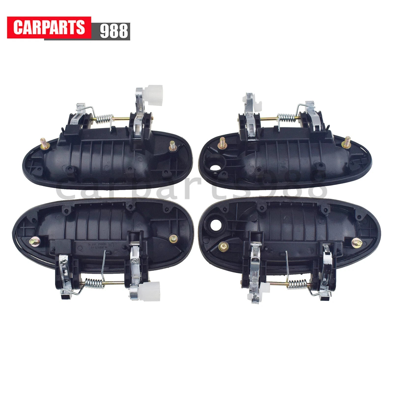 Outside Door Handle Chrome Front Rear LH RH for Kia Carens 0K2FB58410 0K2FB59410 6B93BC-57