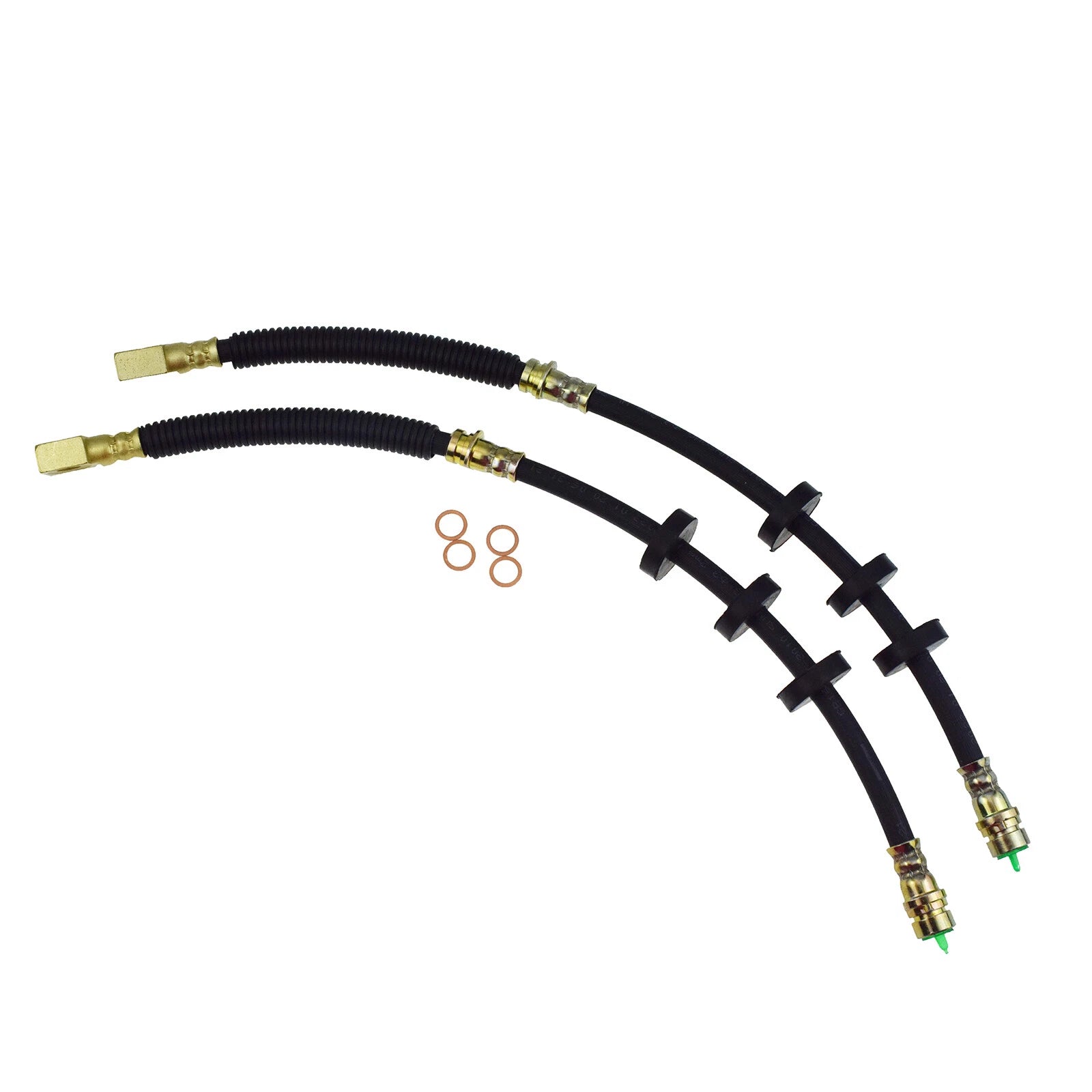 Front Left & Right Brake Hydraulic Hose For Ford Focus 2008-2011 AS4Z2078B 6B93BC-57