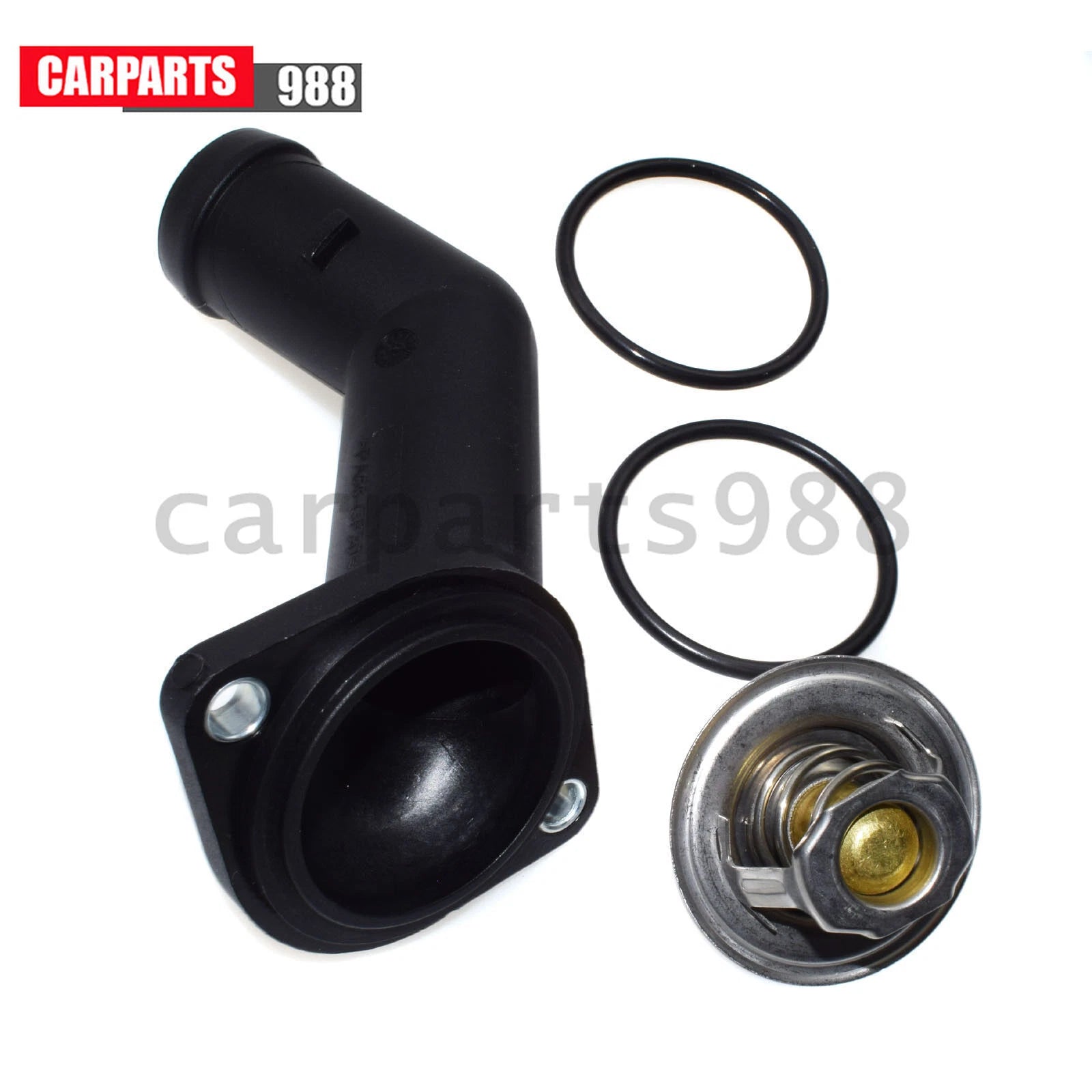 Thermostat Housing & Thermostat For Audi TT VW Jetta Golf Beetle 06A121121C 6B93BC-57