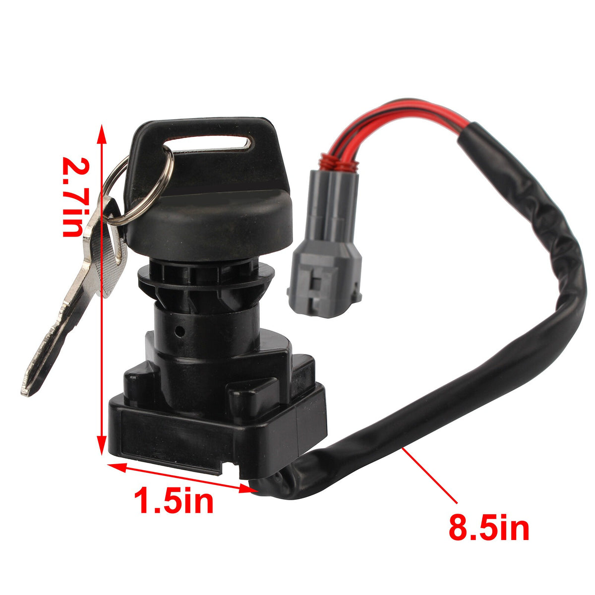 Ignition Switch fits Arctic Cat 650 V2 V-2 V-TWIN 4X4 2004 2005 2006 0430-036