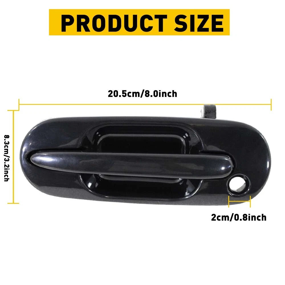 Front Passenger Side Outside Exterior Door Handle for Honda 1997-2001 CR-V EX SE 6B93BC-57
