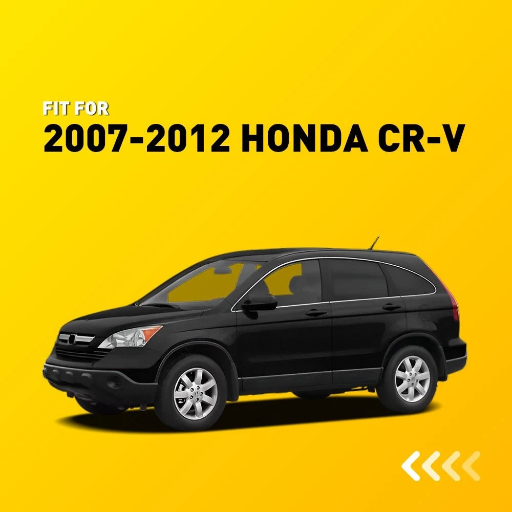 2pcs Fit 2007-2012 Honda CR-V CRV Leather Door Front Panels Armrest Cover EOA 6B93BC-57