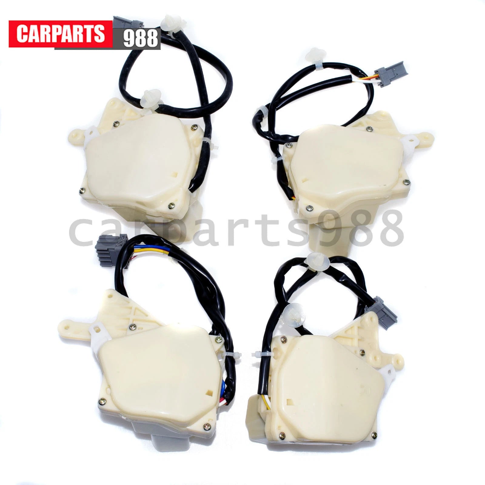 4Pcs Door Lock Actuator Front Rear LH RH for 1994-1997 Honda Accord 72155SV4A21 6B93BC-57