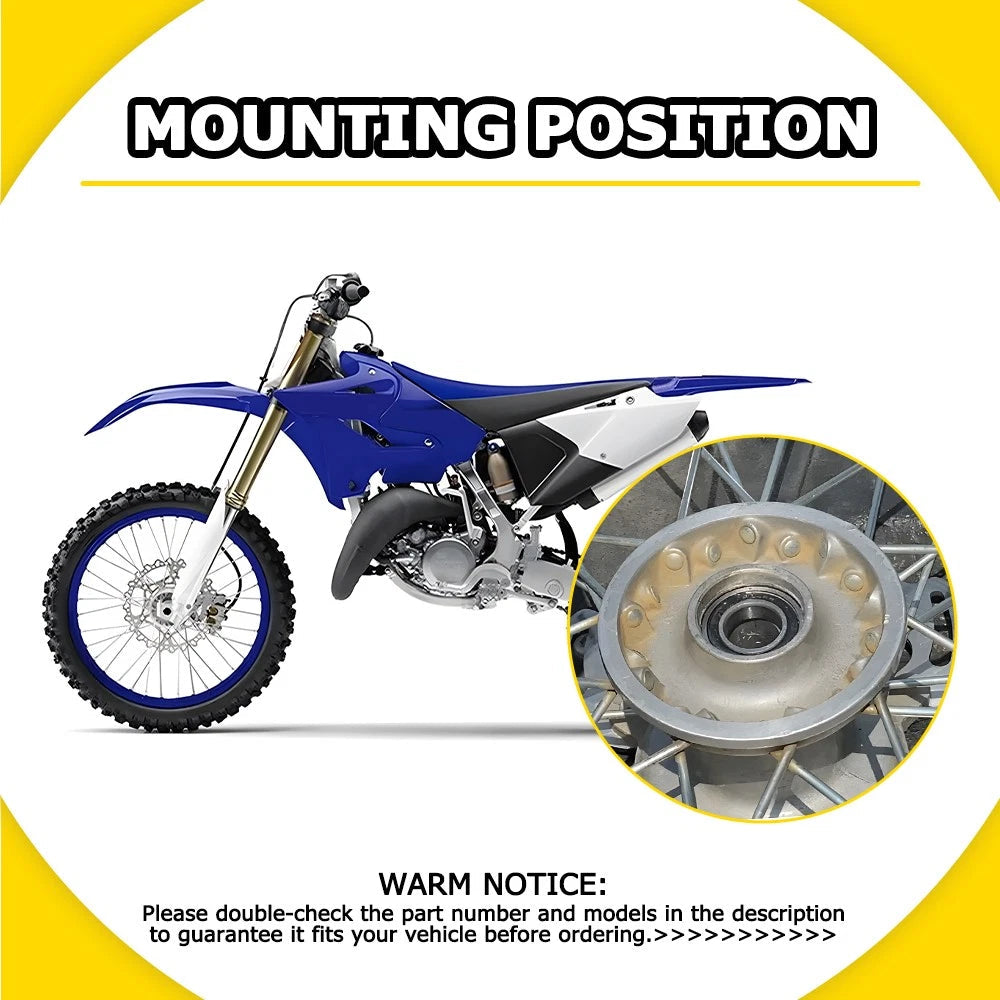 Wheel Bearing Fit Yamaha Dirt Bike YZ450F 2003-2013 450 / YZ125 1998-2018 125 A 6B93BC-57