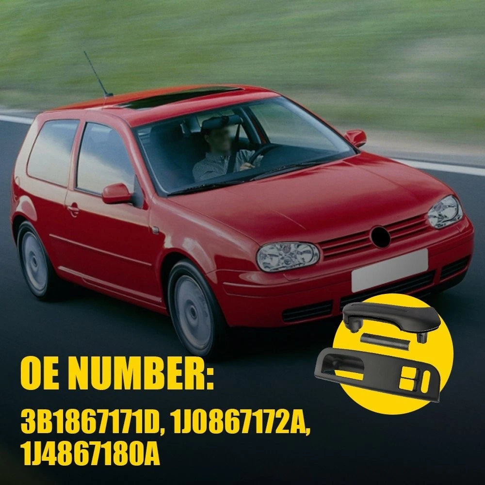 Door Handle Cover Pull Trim Window Switch Panel Bezel For VW Golf MK4 2 Doors EA 6B93BC-57