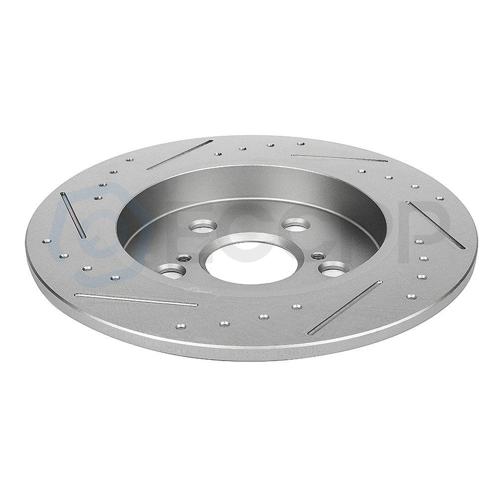 Ceramic Brake Pads And Rotors Front Rear For Pontiac Vibe 2009-2010 6B93BC-57