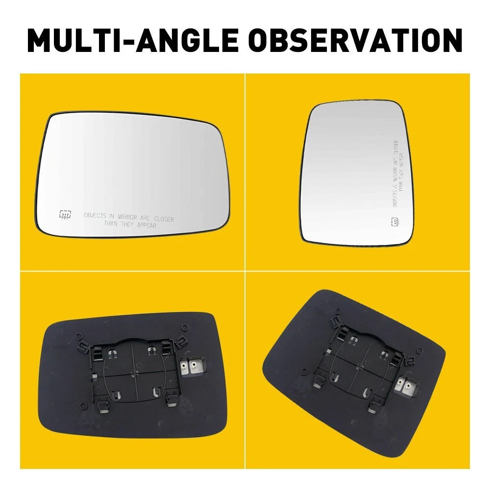 Mirror Glass Power Heated RH Passenger Side for 10-2019 Dodge Ram 1500 2500 6B93BC-57