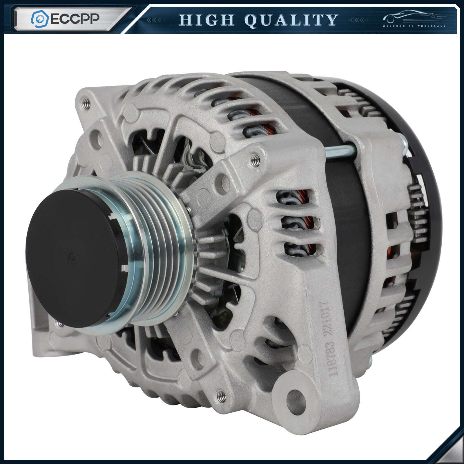 Alternator Fits Buick Enclave 08-17 Chevrolet Traverse 2009-17 GMC Acadia 07-16 6B93BC-57