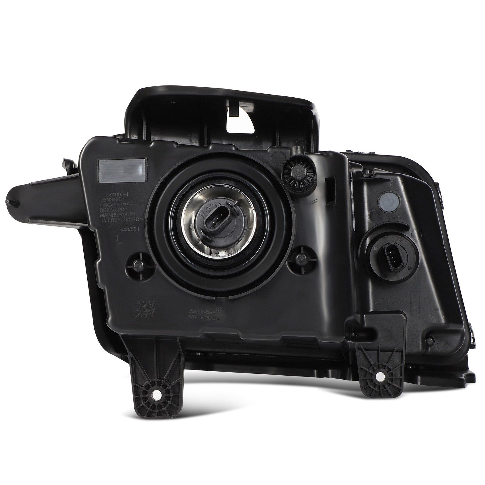 For 2010 2011-2013 Chevy Camaro Black Housing Headlight Assembly Left Side 6B93BC-57