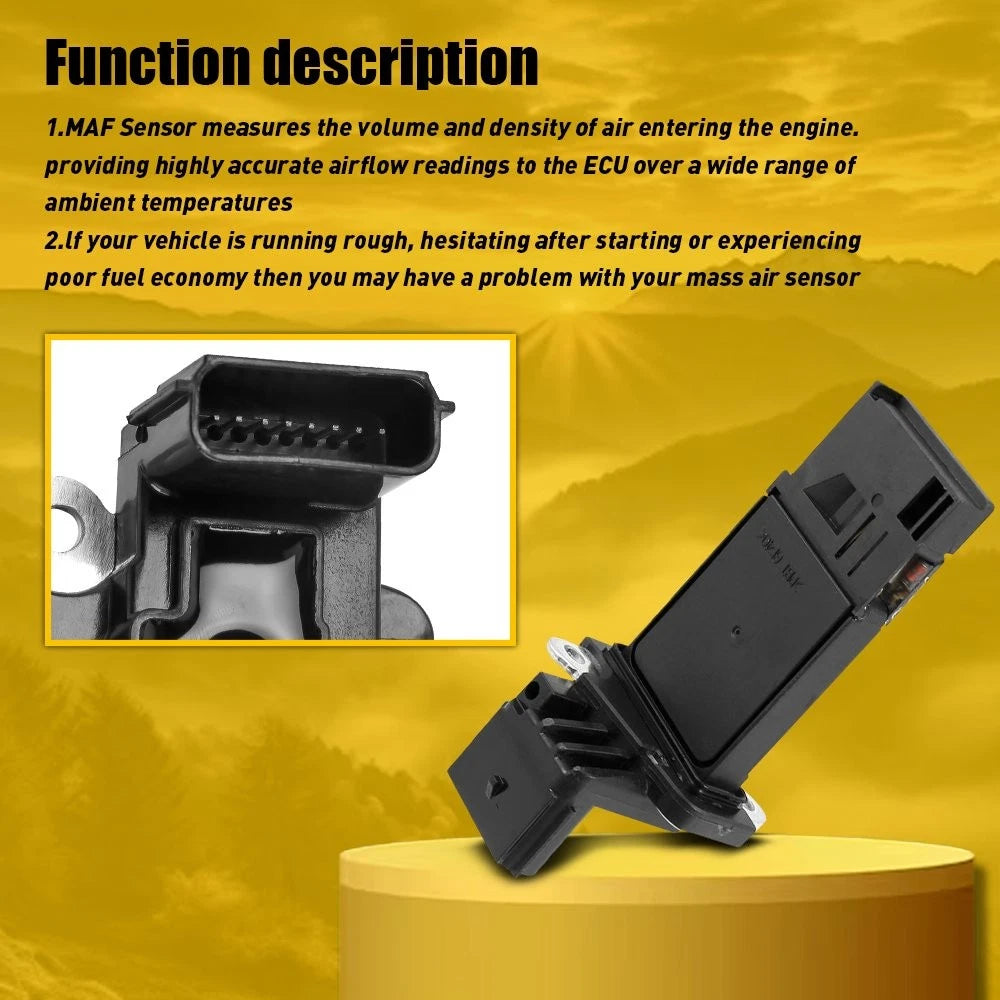 Mass Air Flow Sensor Fits for 2014-2019 Chevrolet Silverado 1500 4.3L 5.3L 6.2L 6B93BC-57