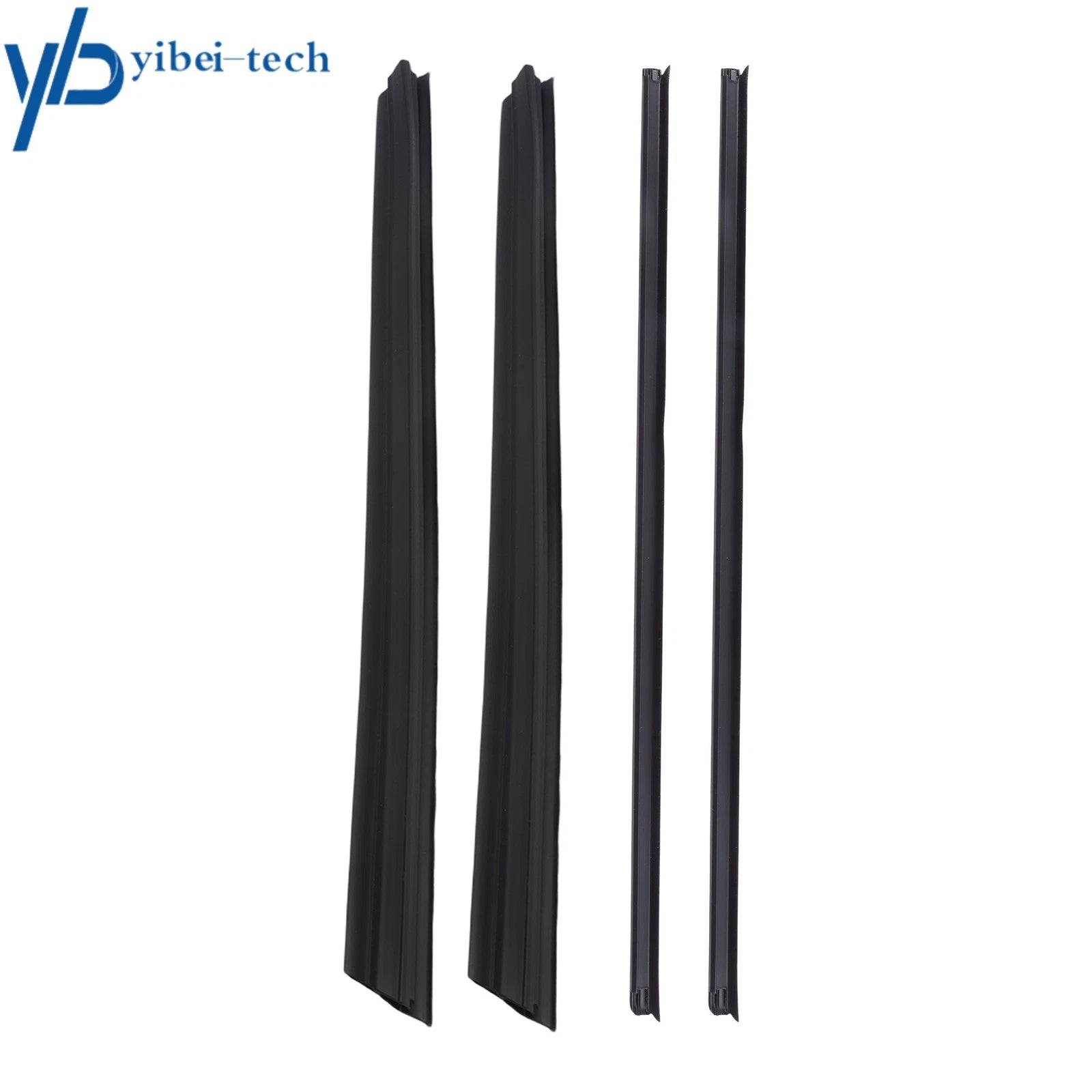 4 PCS Window Weatherstrip Waterproof Kit For Dodge Ram 2500 Pickup Truck 1994-02 6B93BC-57