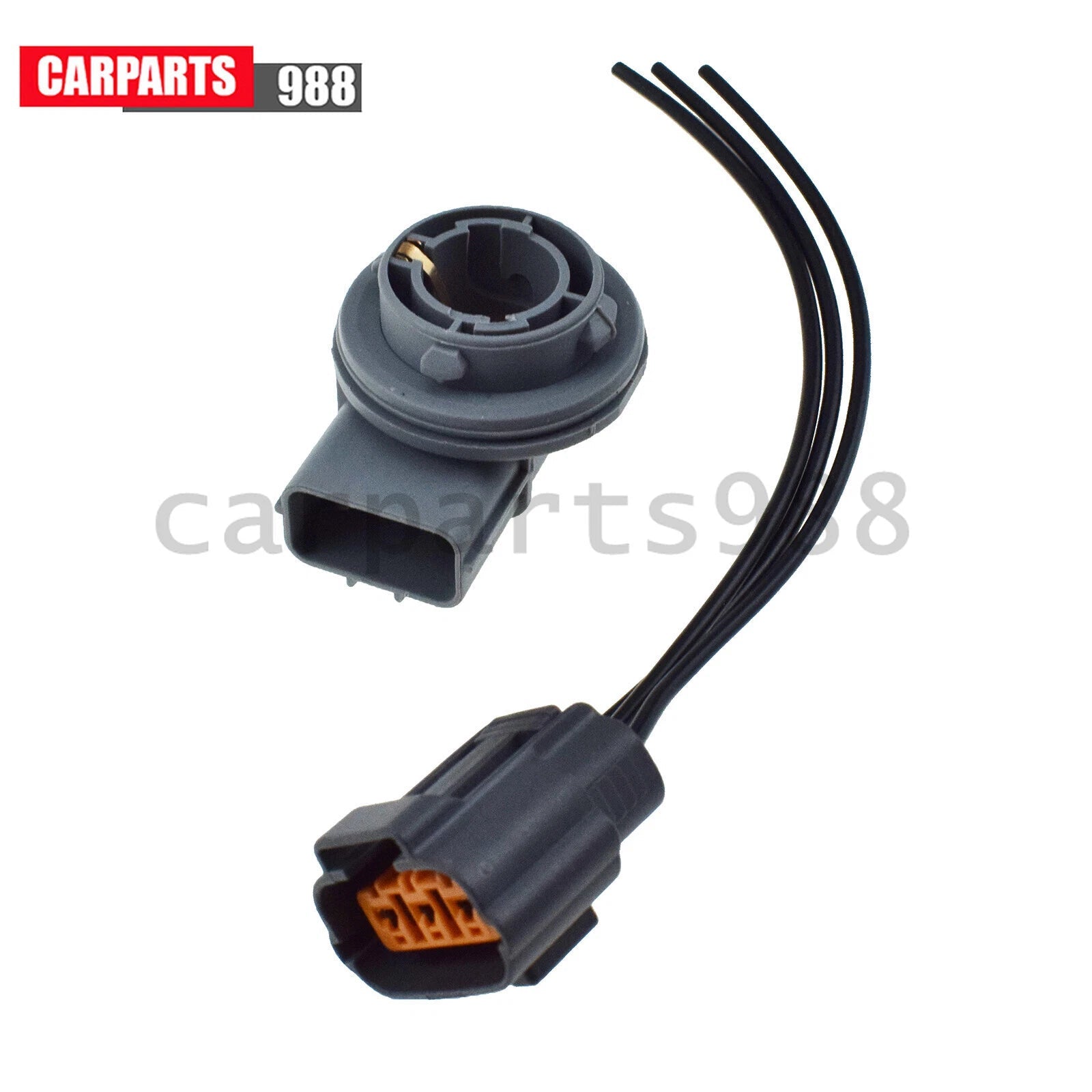 Front Turn Signal Socket + Connector For 2019 2020-2021 Kia Forte 92164-M7000 6B93BC-57