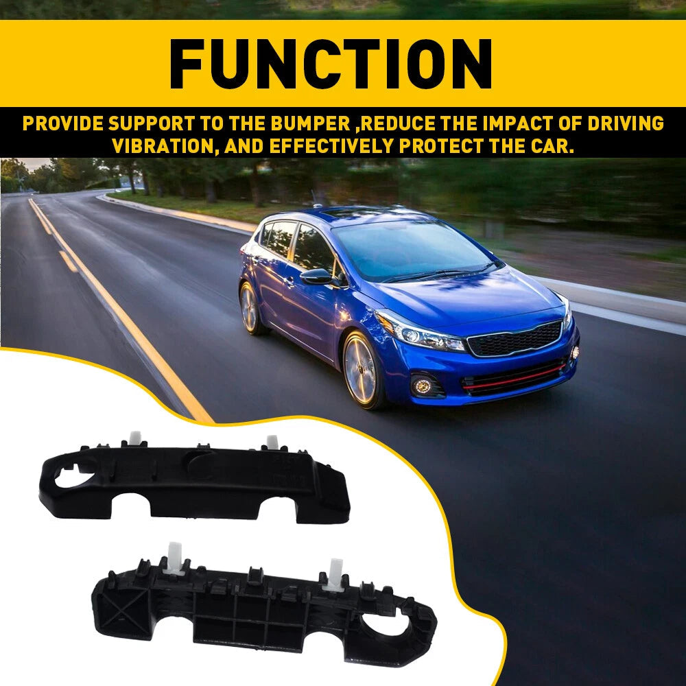 2pcs Bumper Bracket For 2014-18 Kia Forte Forte5 Forte Koup Cover Reinforcement 6B93BC-57
